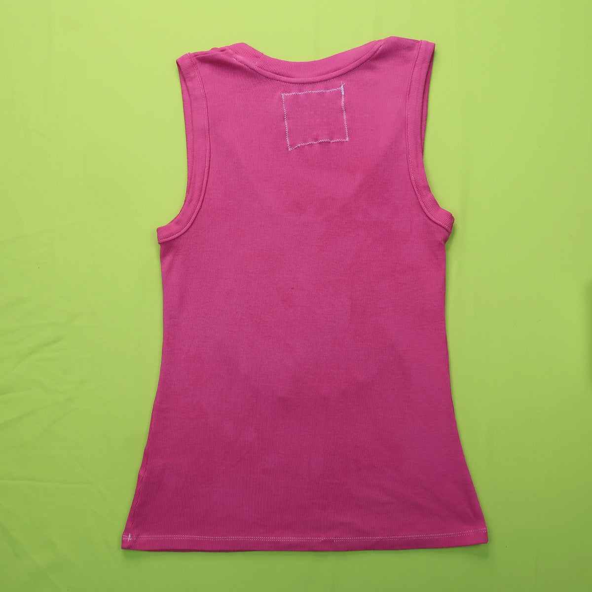 "I See All (Eye Spiral)" Pink Tank - Medium