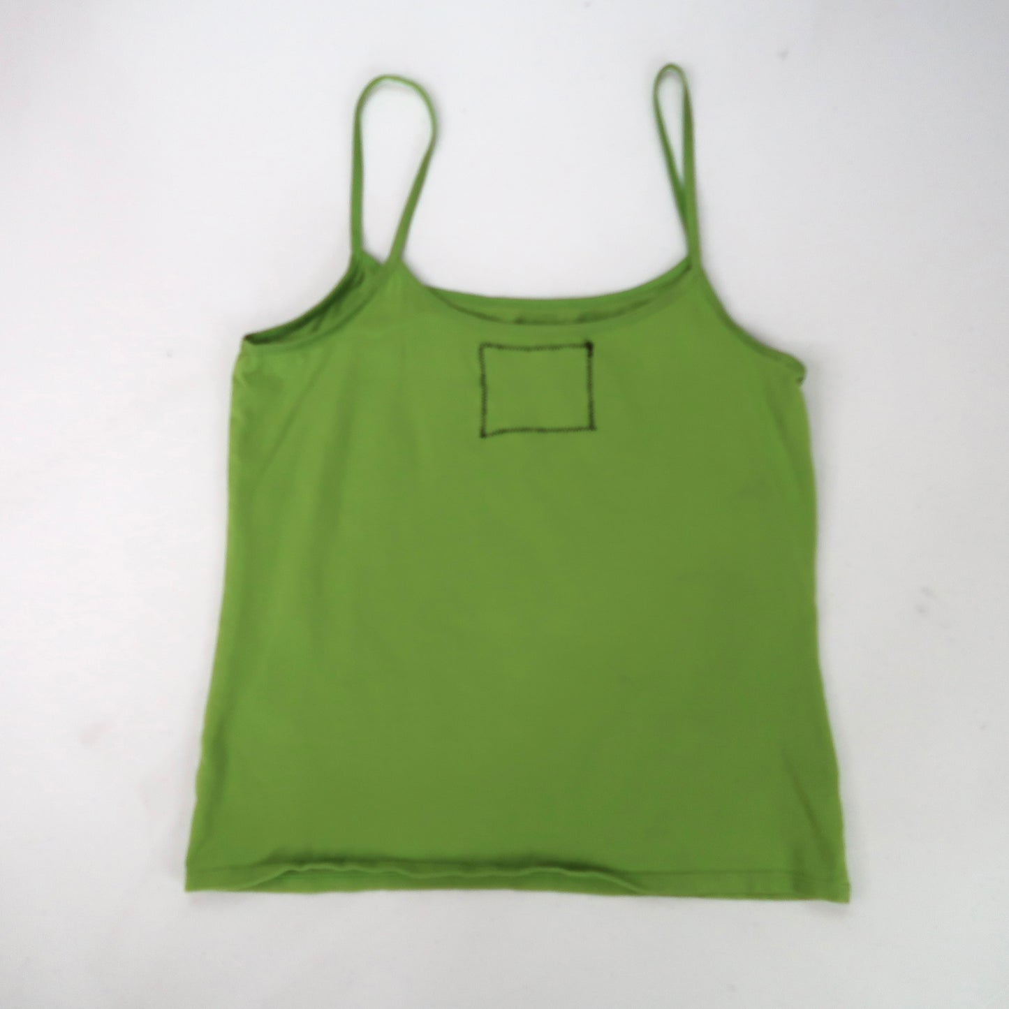 "Peacekeeper" Apple Green Tank Top - Medium