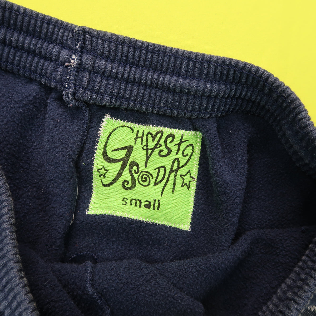 "I See All" Navy Blue Sweatpants - Small