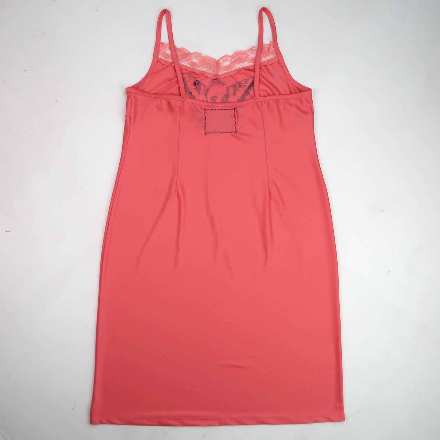 "Weeping Butterfly" Pink Lace Slip Dress - Medium