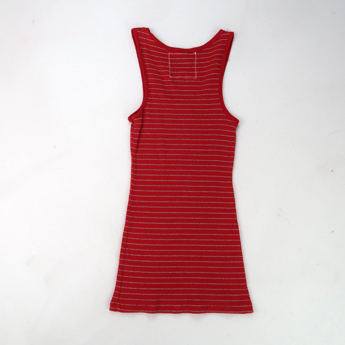 "Peacekeeper" Red Striped Tank - X-Small