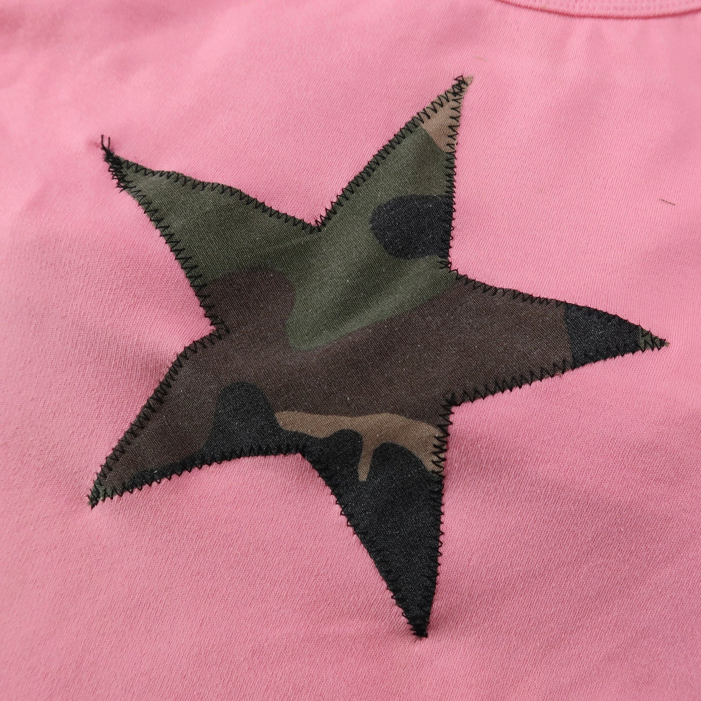 "I'M A STAR" Camo Pink Tank Top - XL