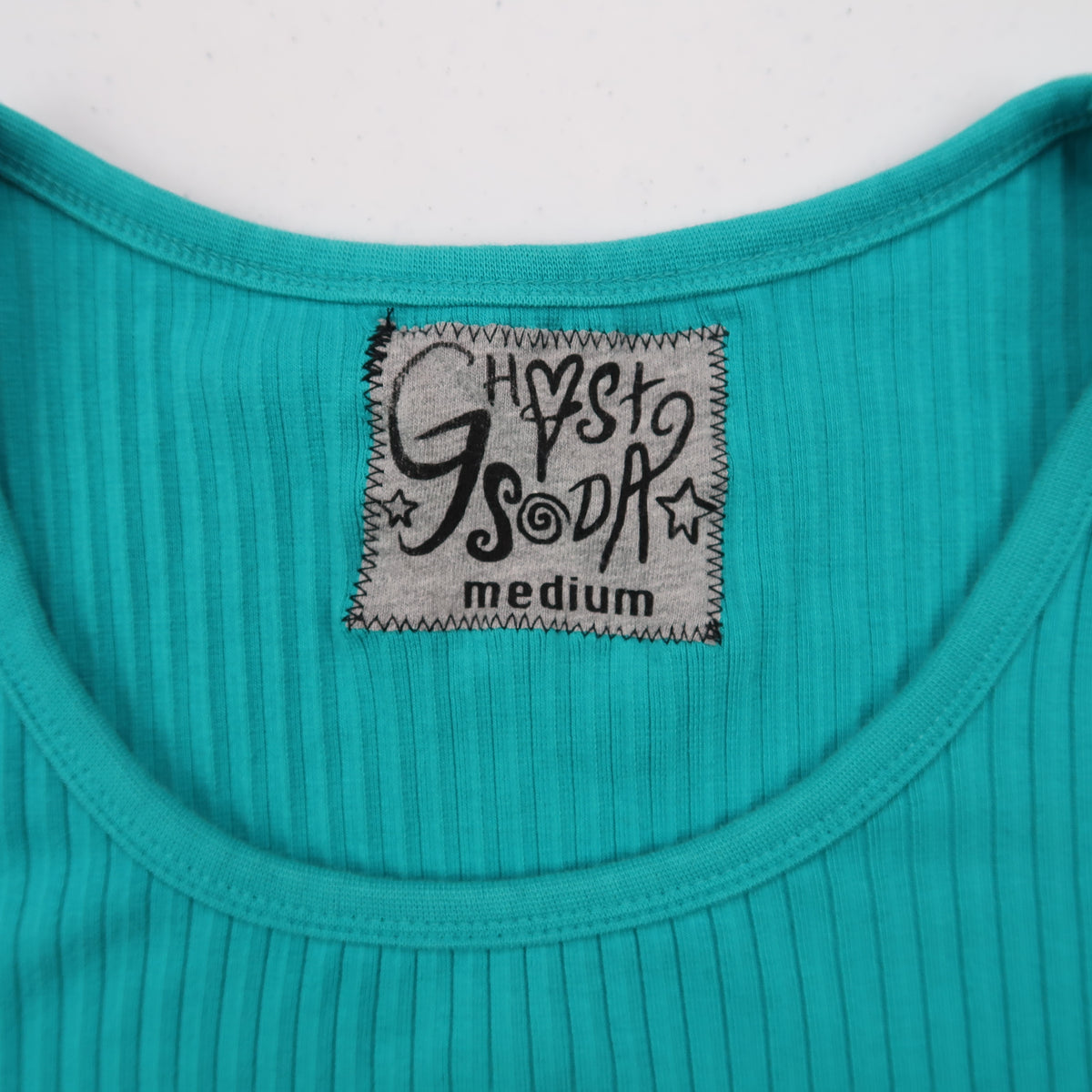 "I'M A STAR" Teal Tank Top - Medium