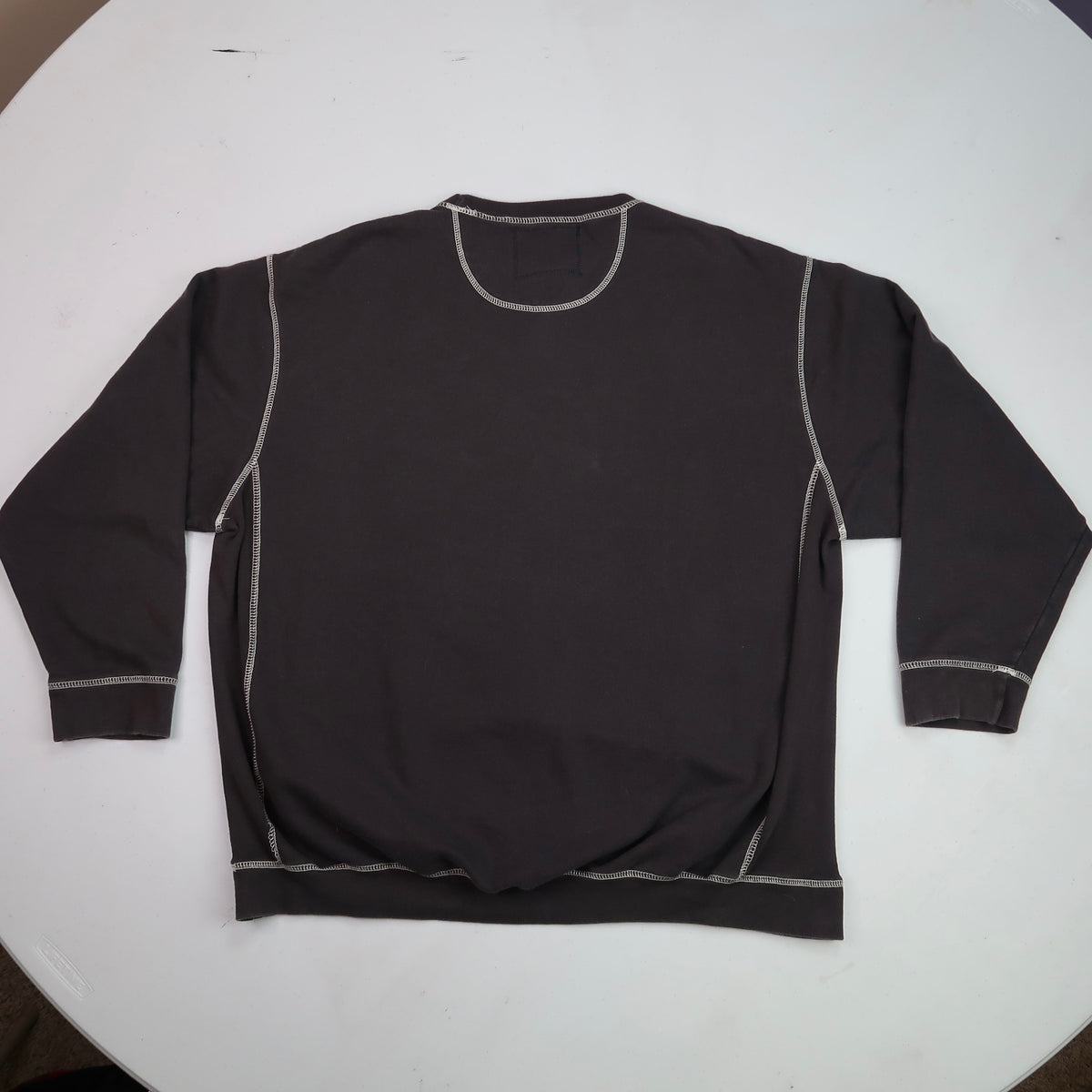 "I See All" (Eye Spiral) Dark Gray Sweatshirt - 2XL