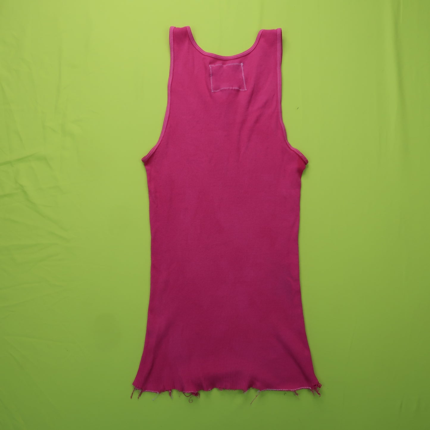 "I Love Spiders" Pink Distressed Tank - Medium