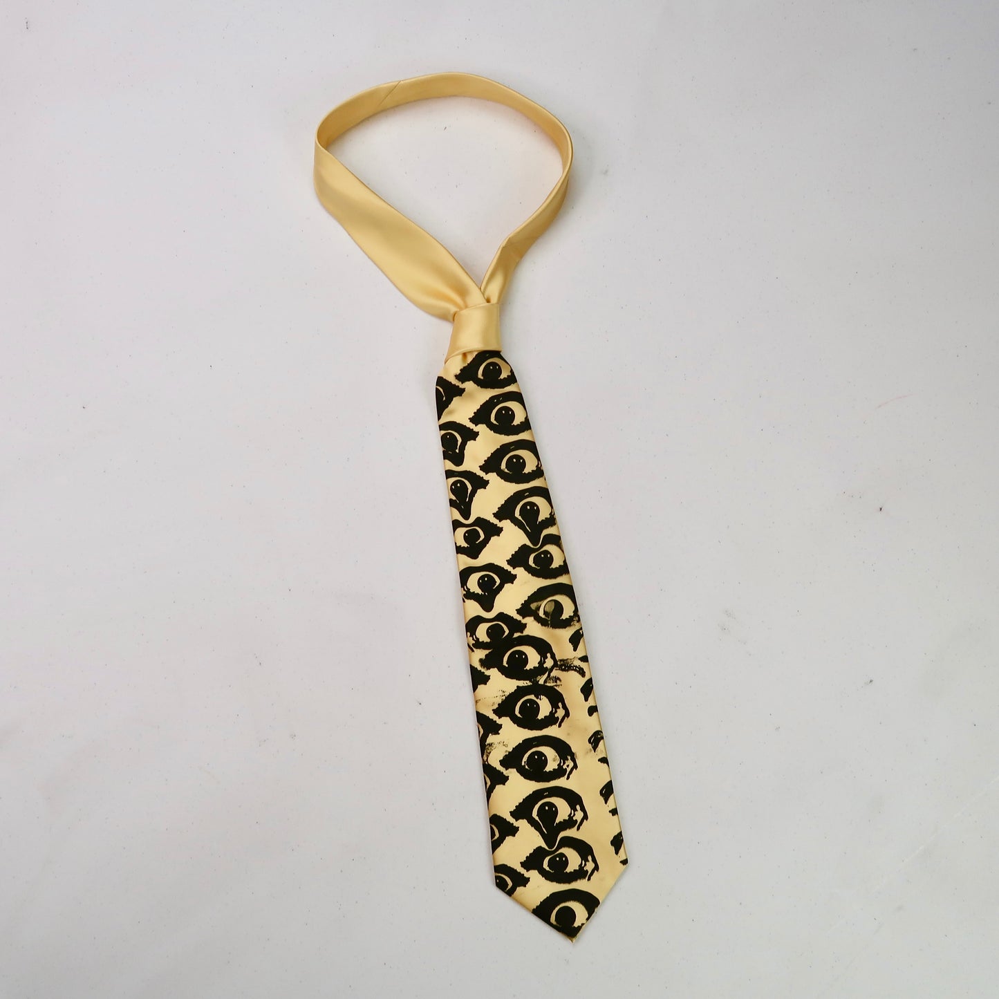 1OF1 "MELTED VISIONS" YELLOW TIE