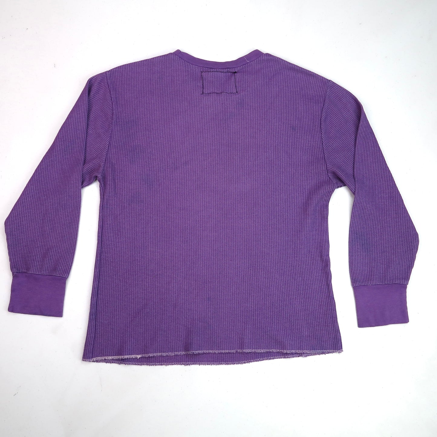 "Weeping Butterfly" Purple Thermal Long Sleeve - Medium