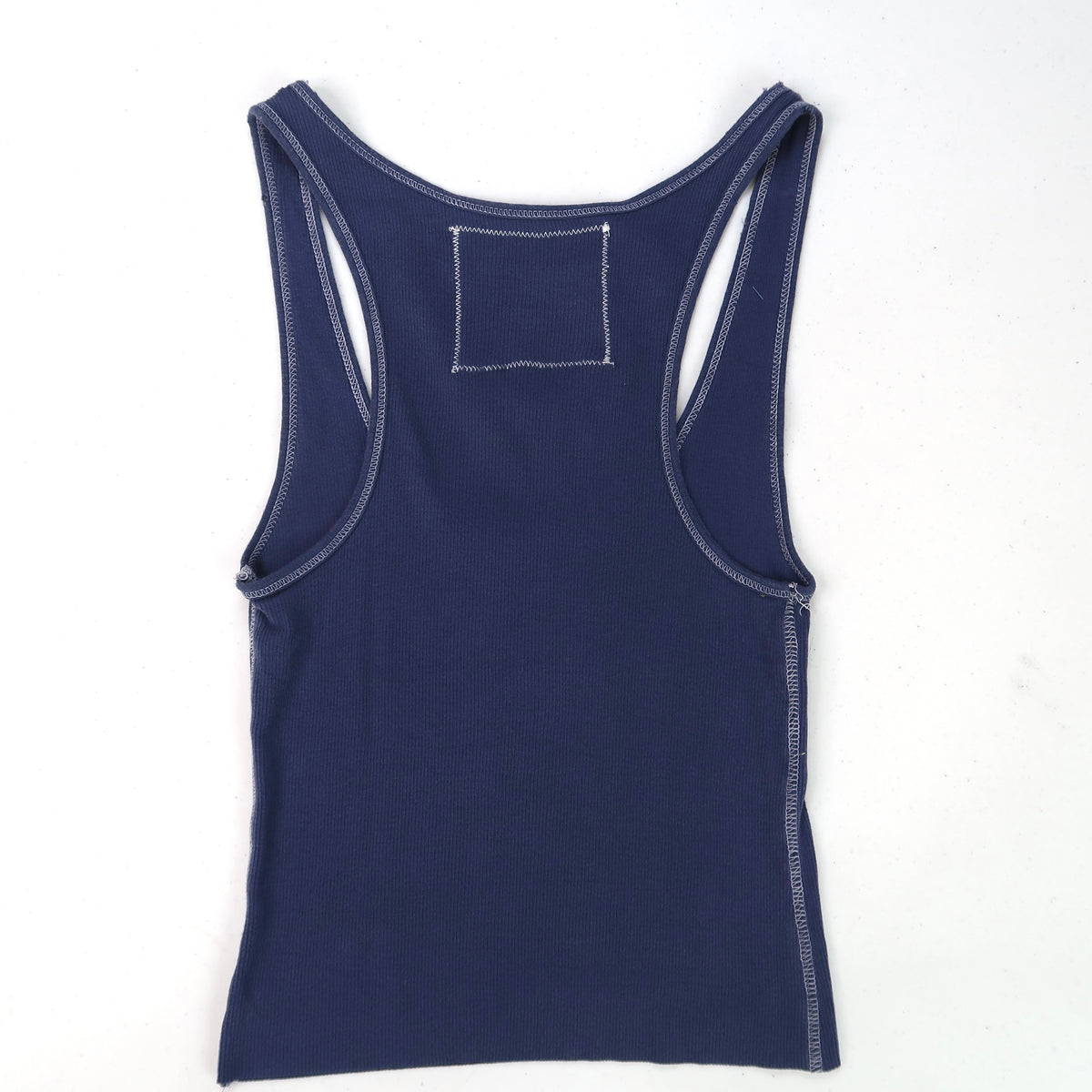 "Peacekeeper" Navy Blue Tank - Small