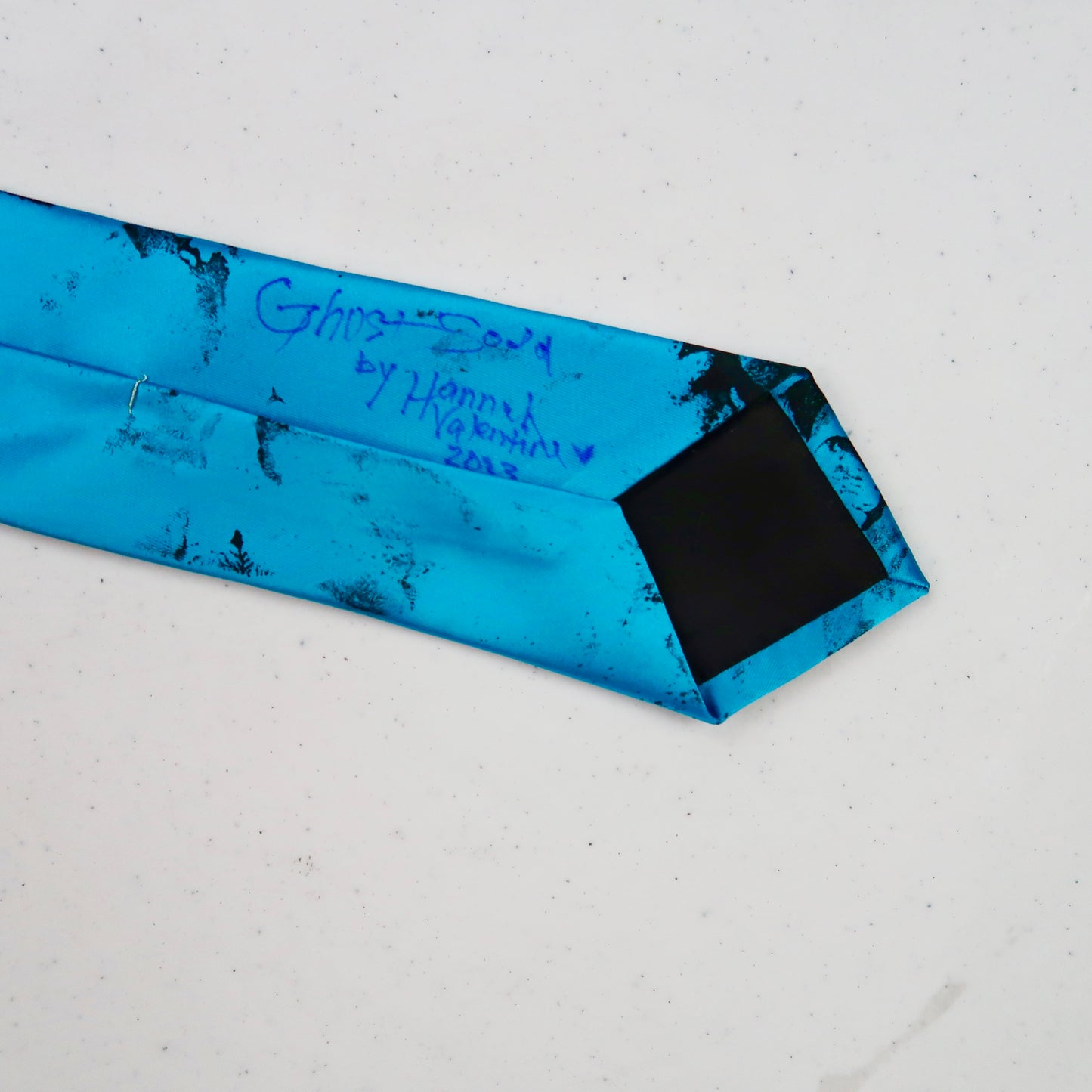 1OF1 "MELTED VISIONS" BLUE TIE