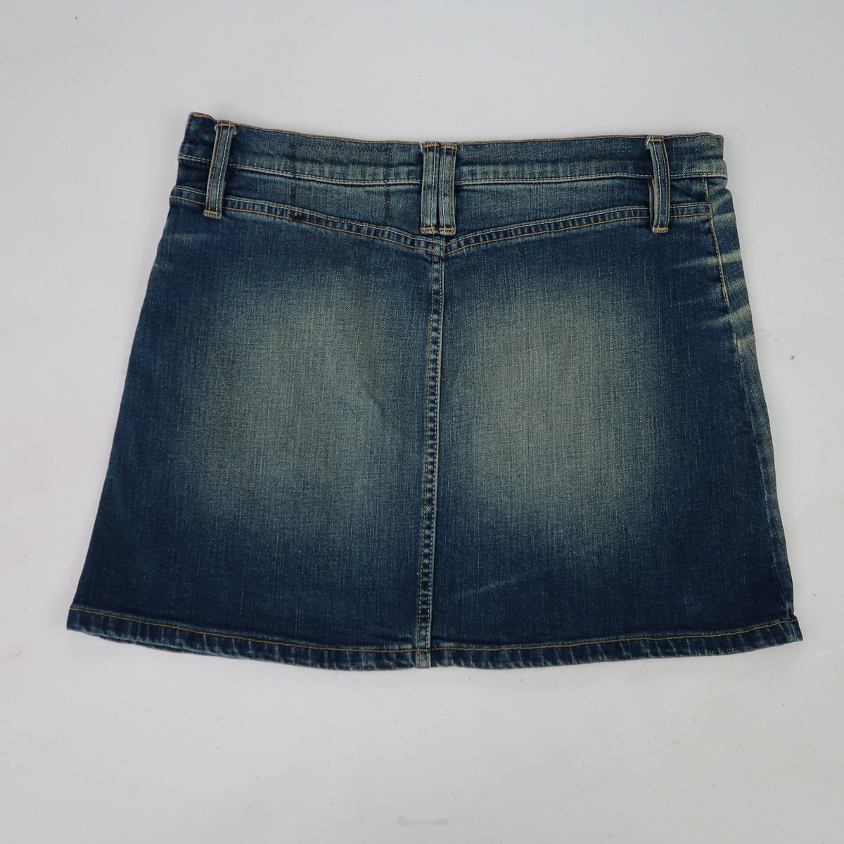 "Cobweb Club" Denim Skirt - Medium