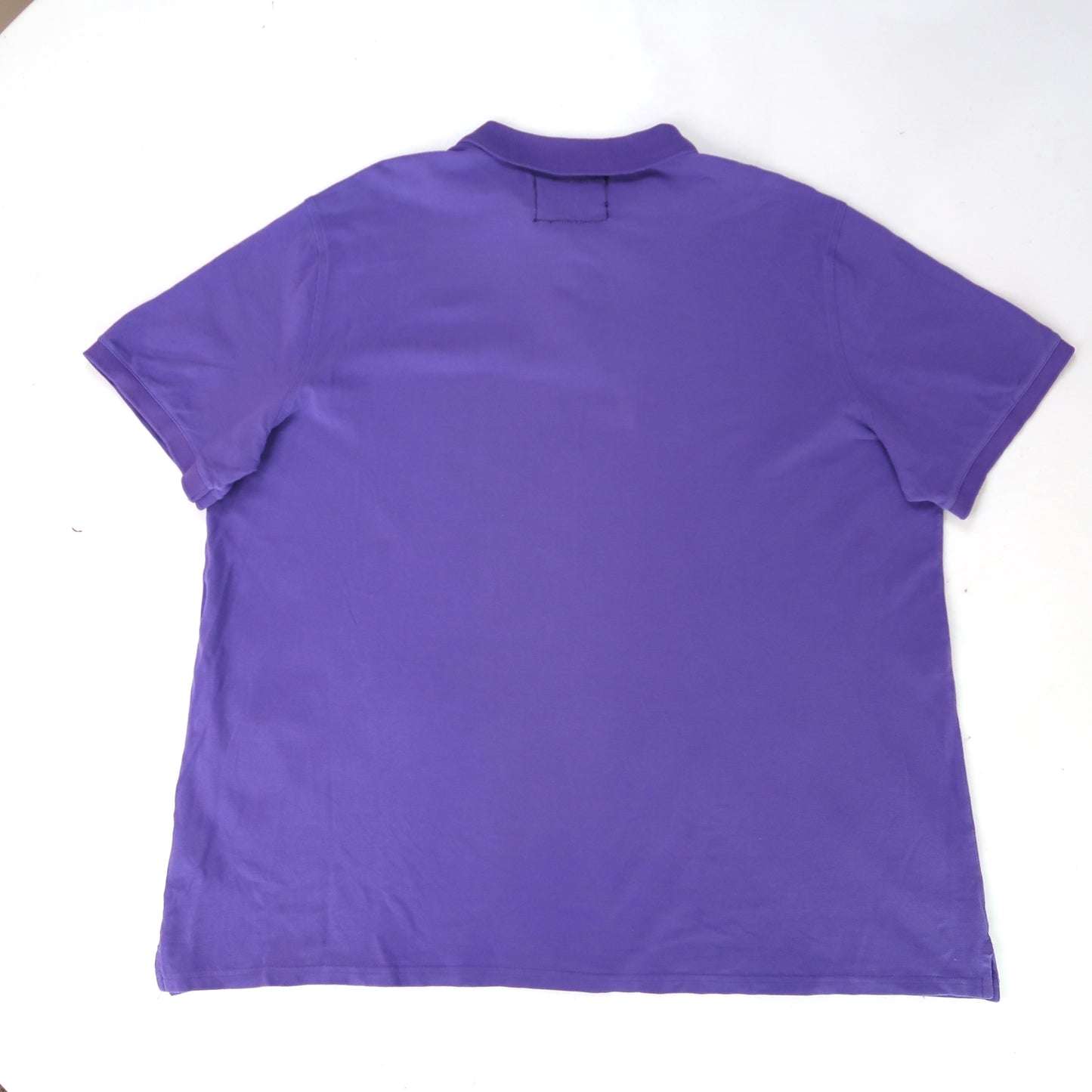 "Melted Visions" Purple Polo Shirt - 2XL