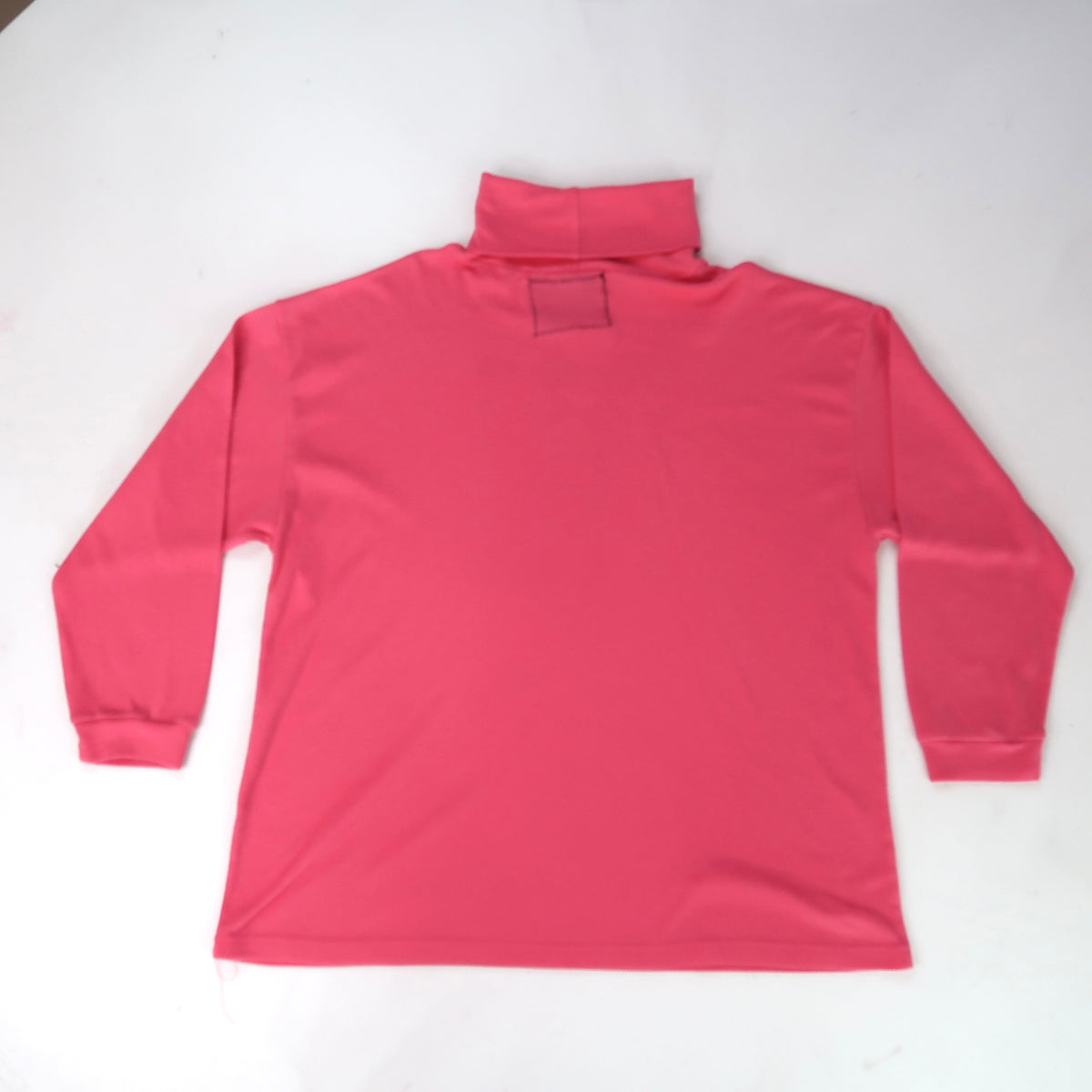 "Melted Visions" Pink Turtleneck - 2XL