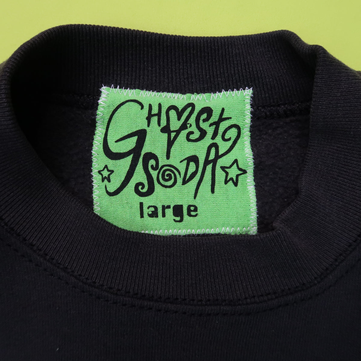 Black Star Sweatshirt - Large