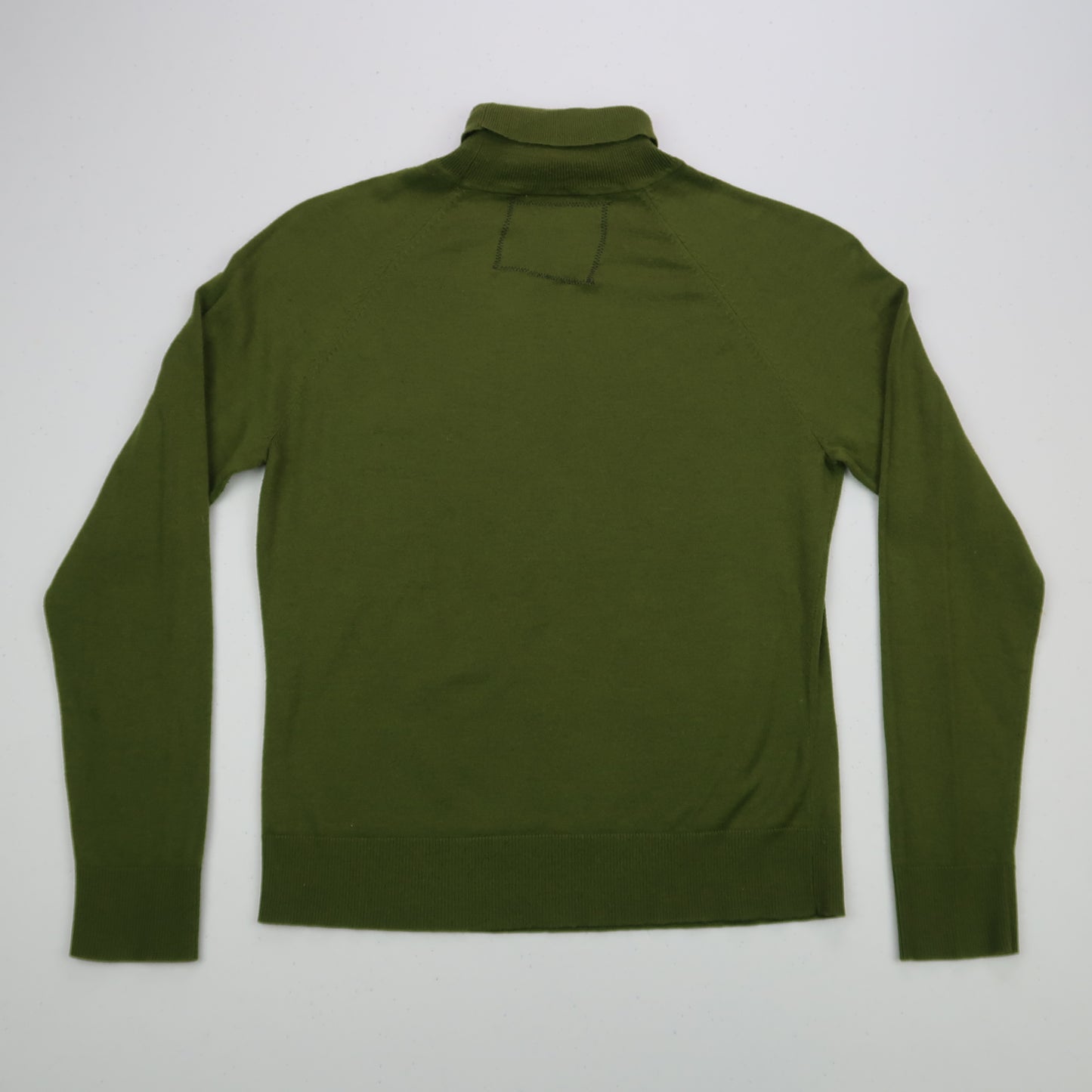 "Patches the Dog" Green Turtleneck - Small
