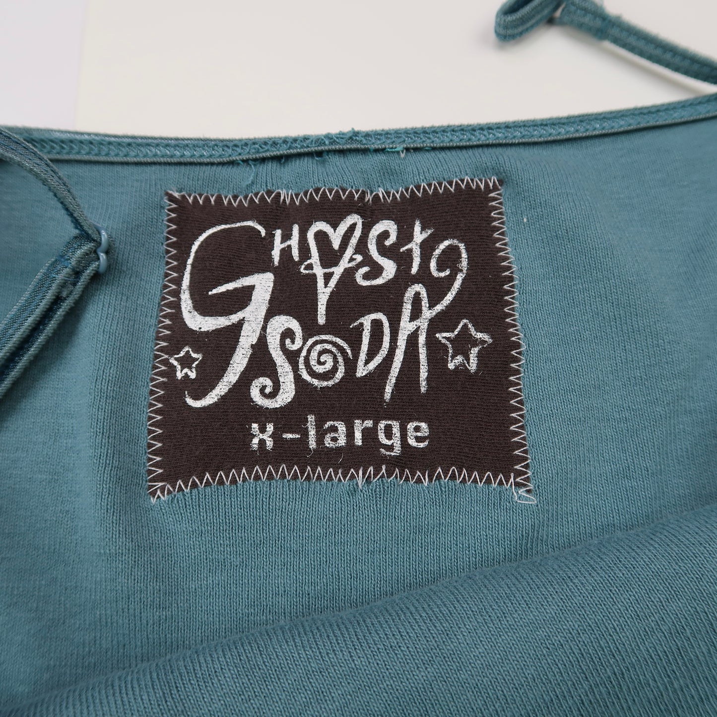 "I See All" (Eye Spiral) Teal Tank Top - XL