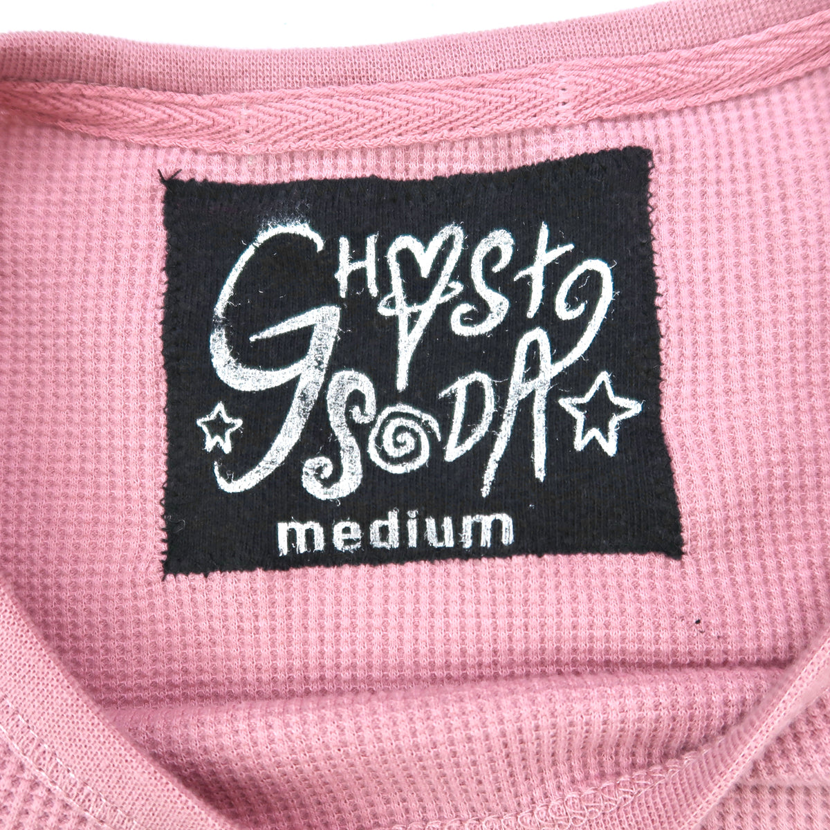 "Weeping Butterfly" Pink Thermal Shirt - Medium