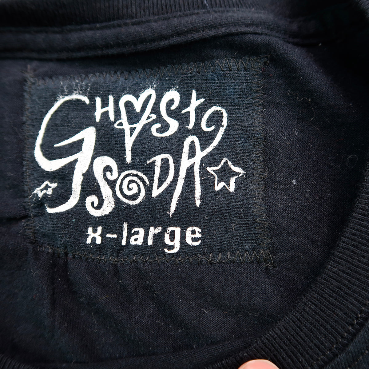 "Grim Skull" Black T-Shirt - XL