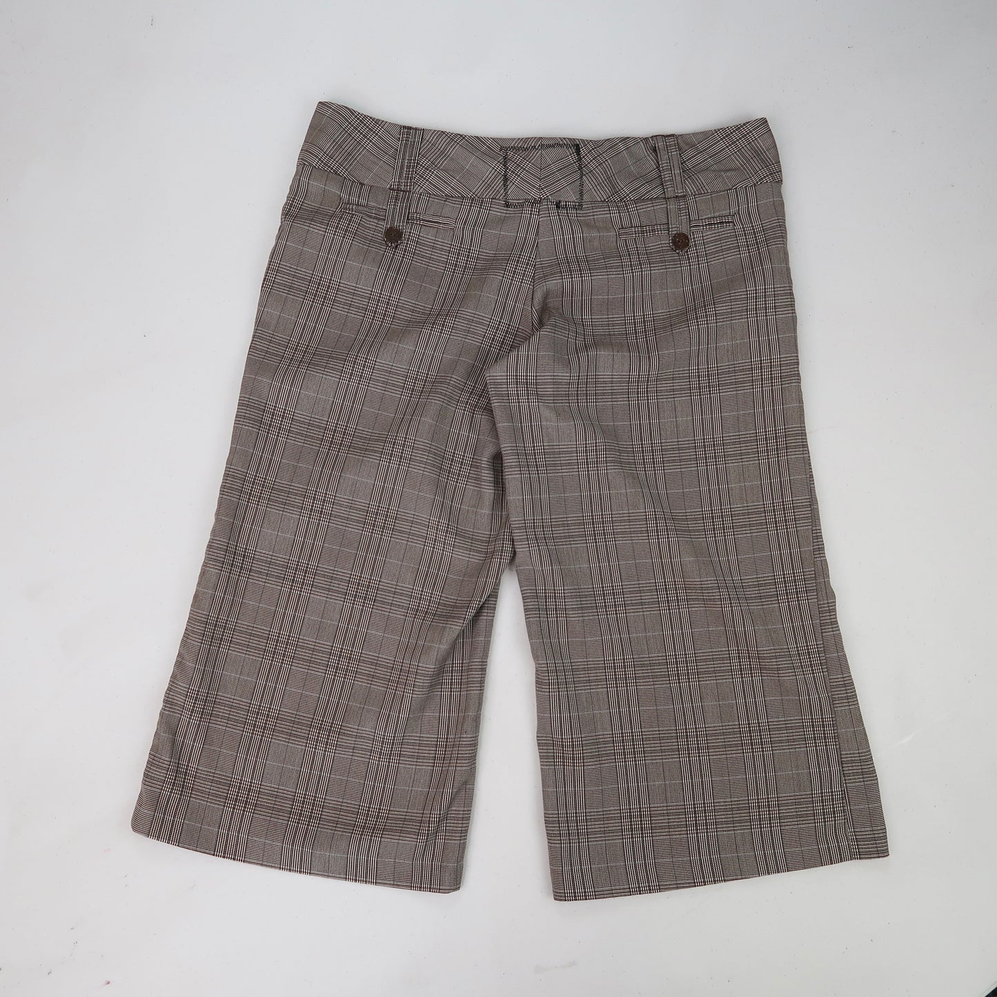 "I Love Spiders" Plaid Capris - Medium