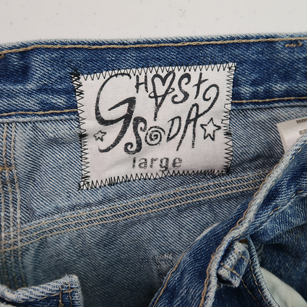 "Melted Visions" Jeans - Large