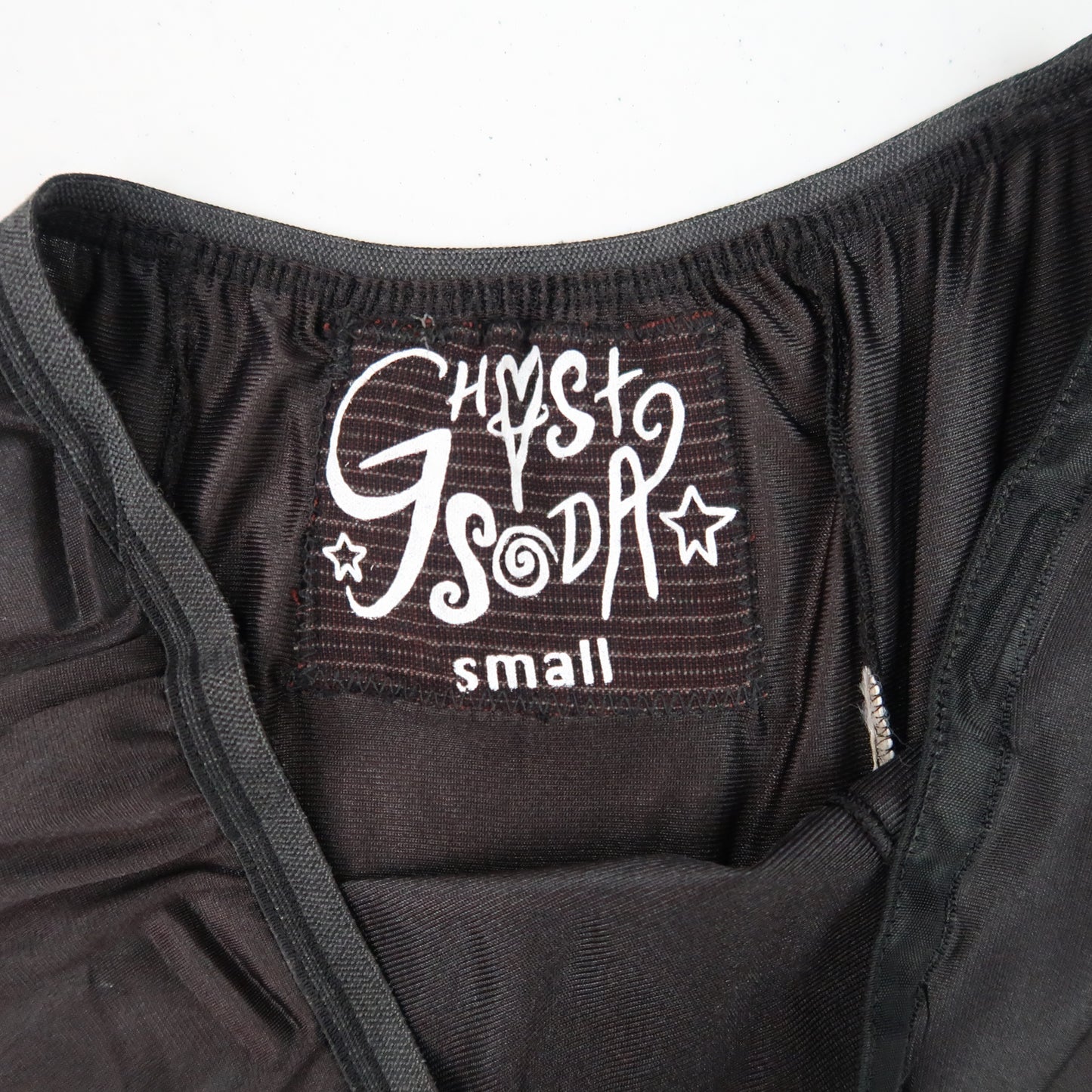 "COBWEB CLUB" Black Slip Skirt - Small