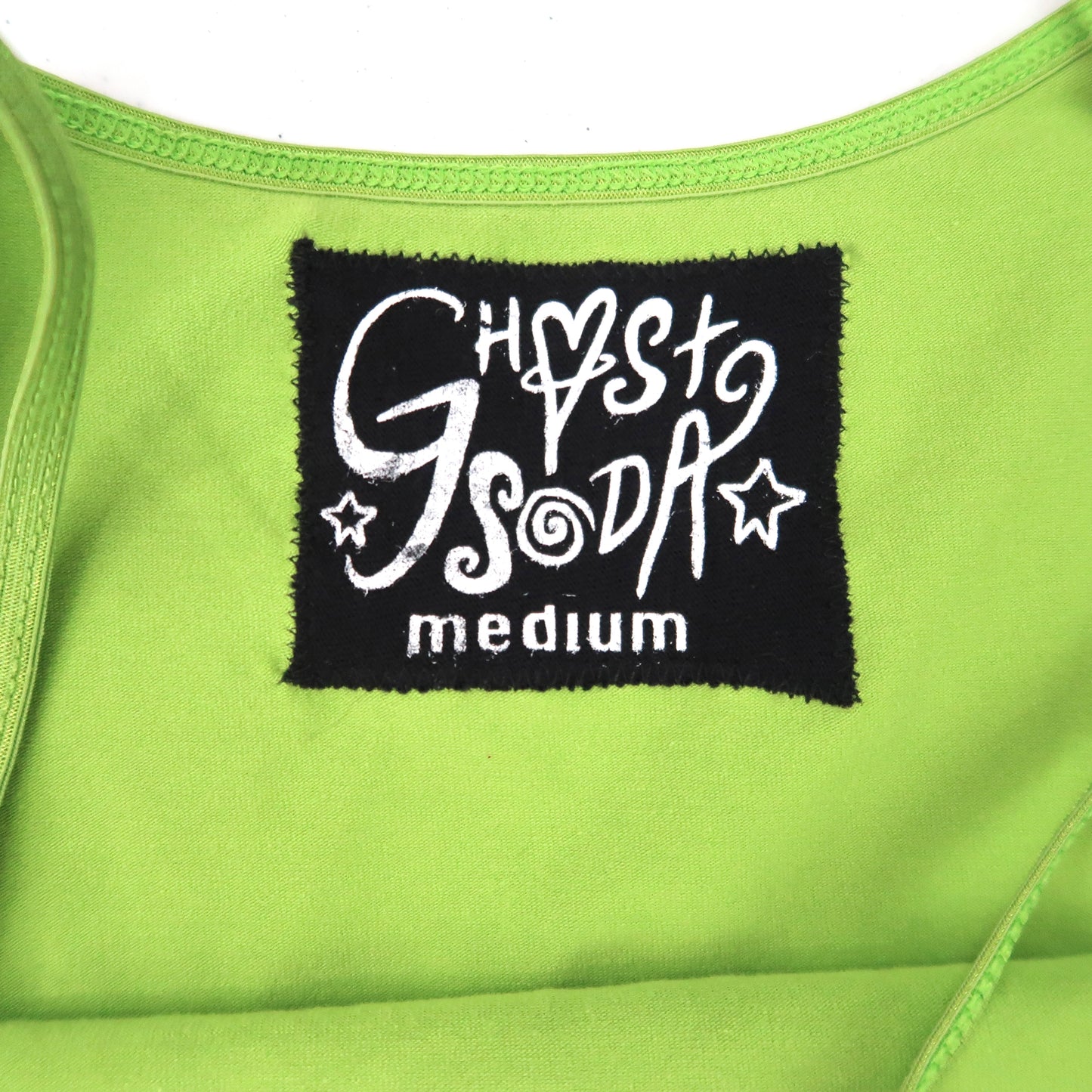 "Peacekeeper" Apple Green Tank Top - Medium