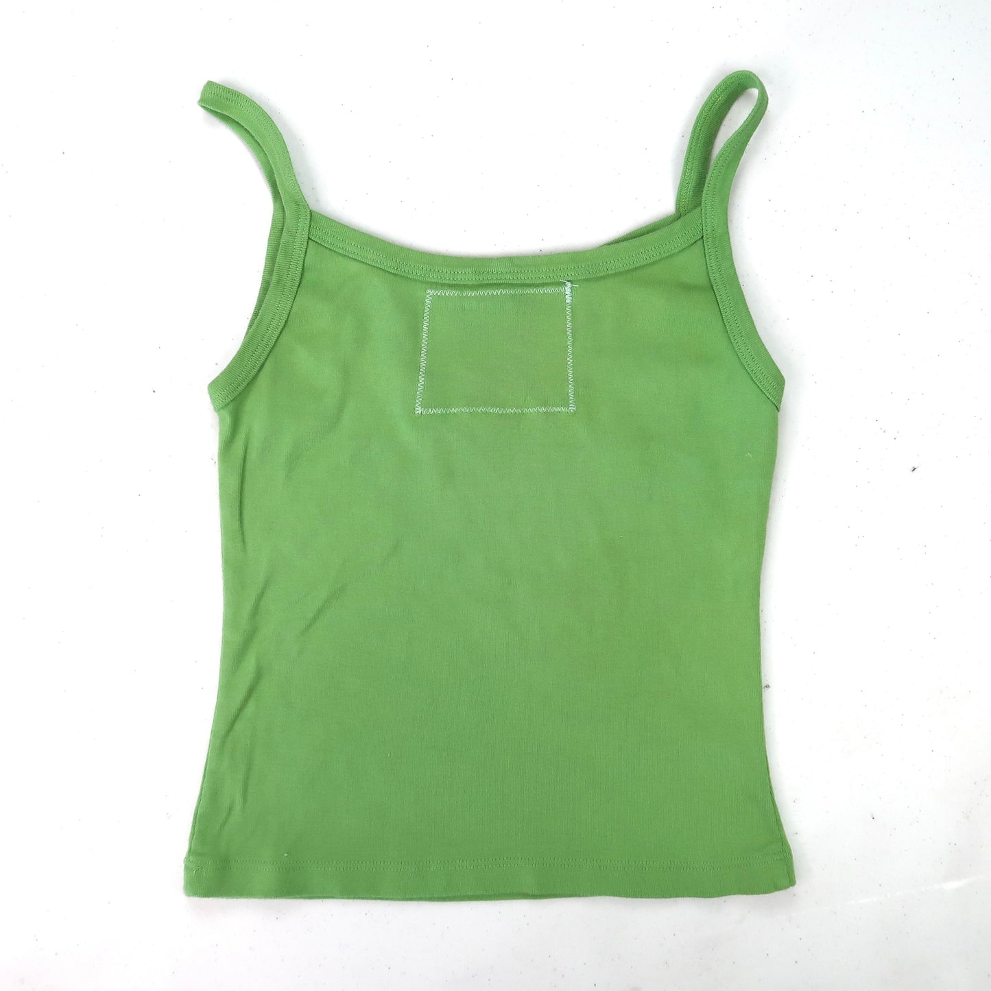 "Weeping Butterfly" Apple Green Tank