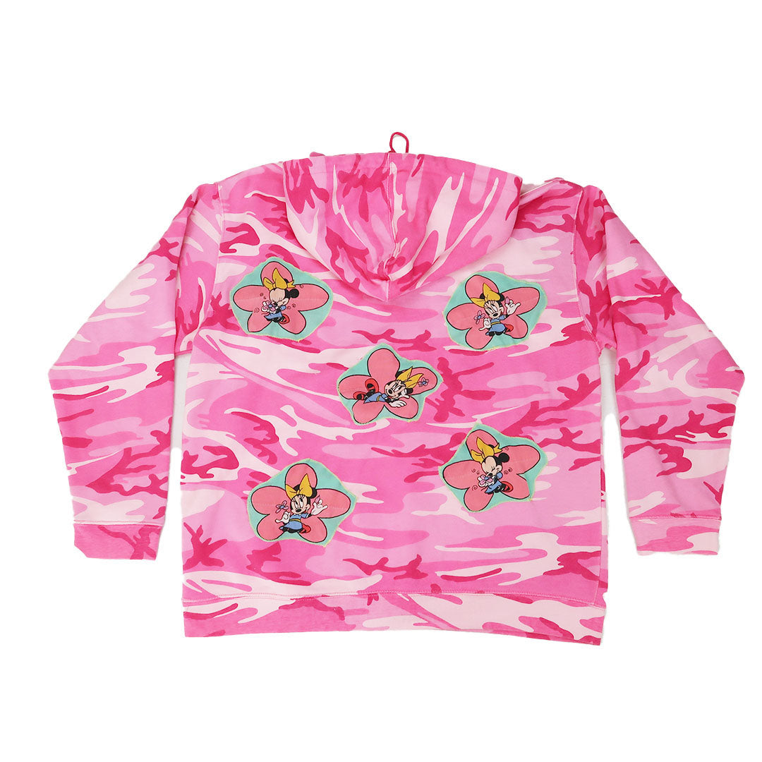 1OF1 "PINK MOUSE" CAMO HOODIE - LARGE