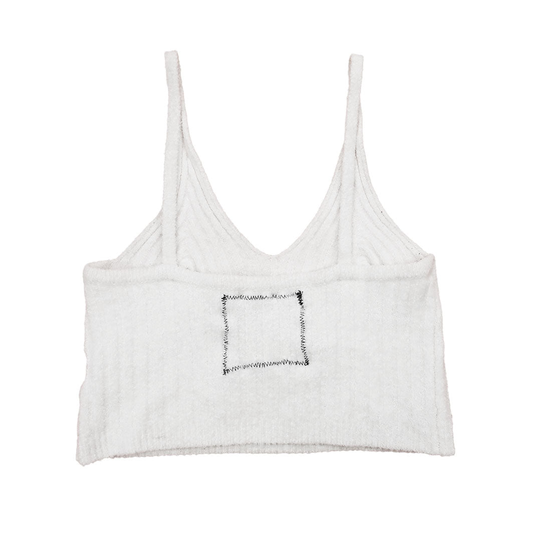 "I'M A STAR" Soft White Bralette - Small