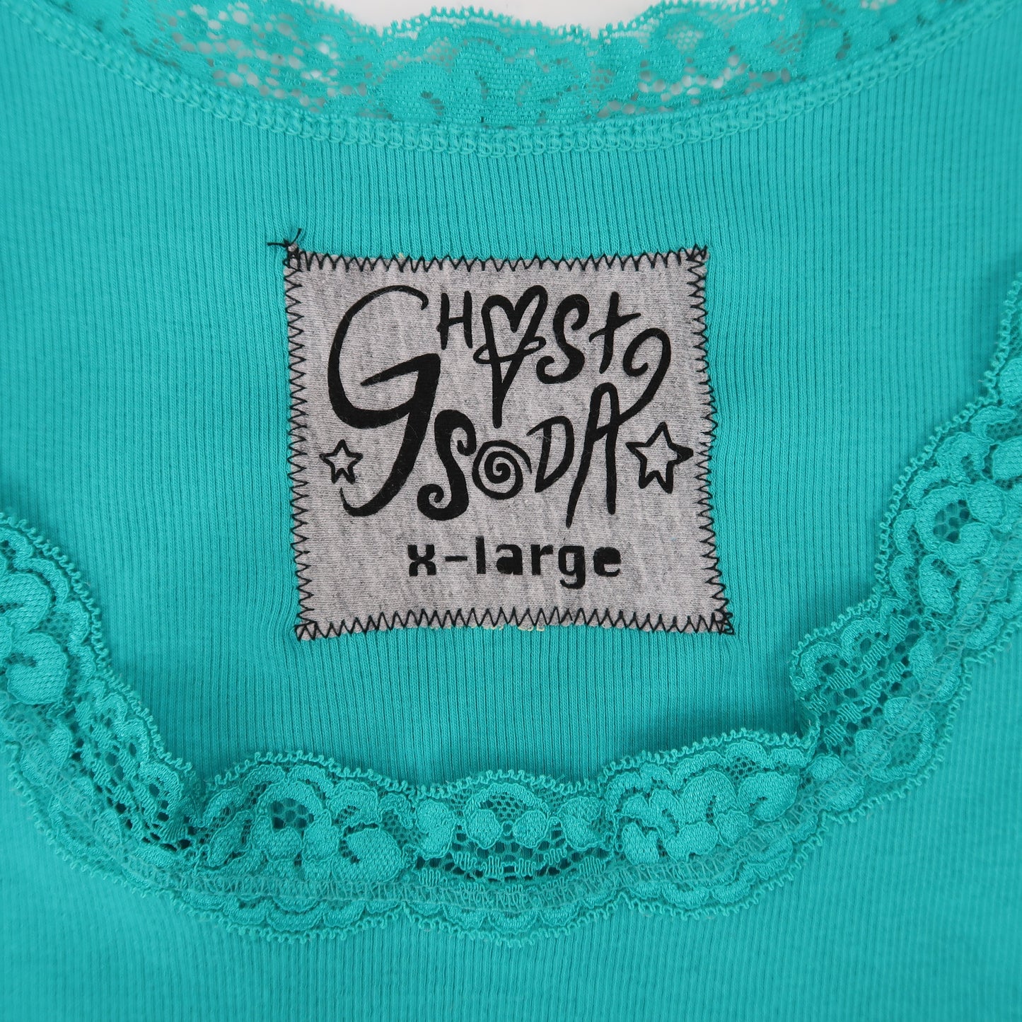"I SEE ALL (Eye Spiral)" Teal Blue Tank Top - XL