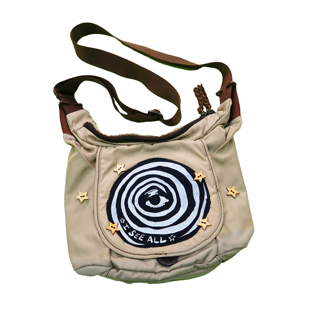 "I See All (Eye Spiral)" Bag