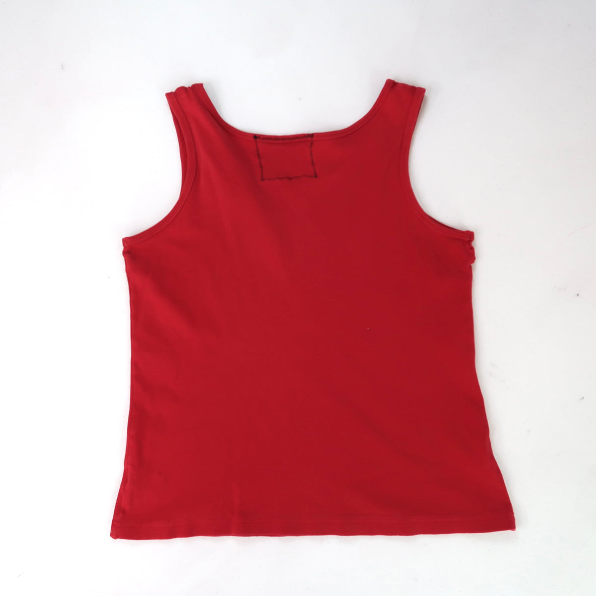 "Melted Visions" Red Tank Top - Large