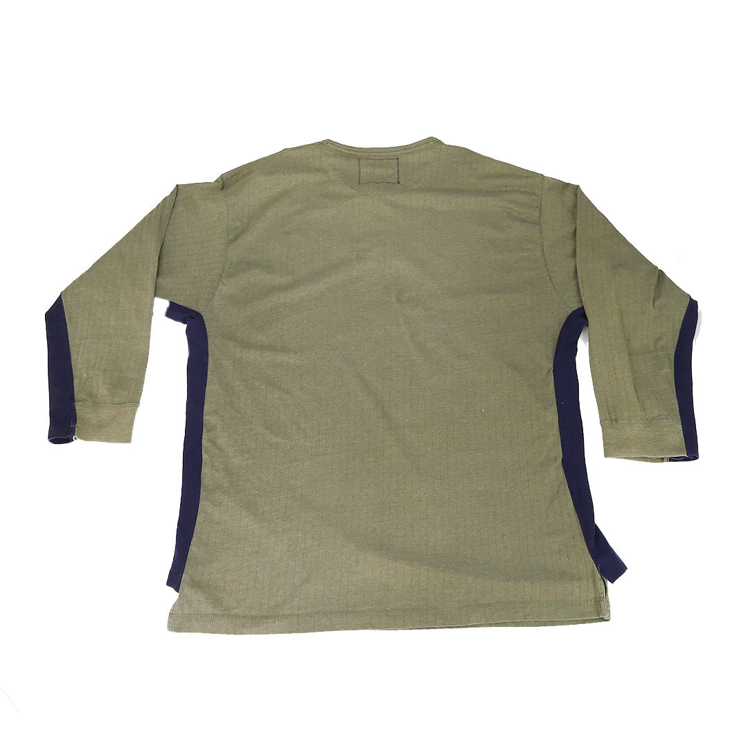 "I See All (Eye Spiral)" Army Green Long Sleeve - 3xl