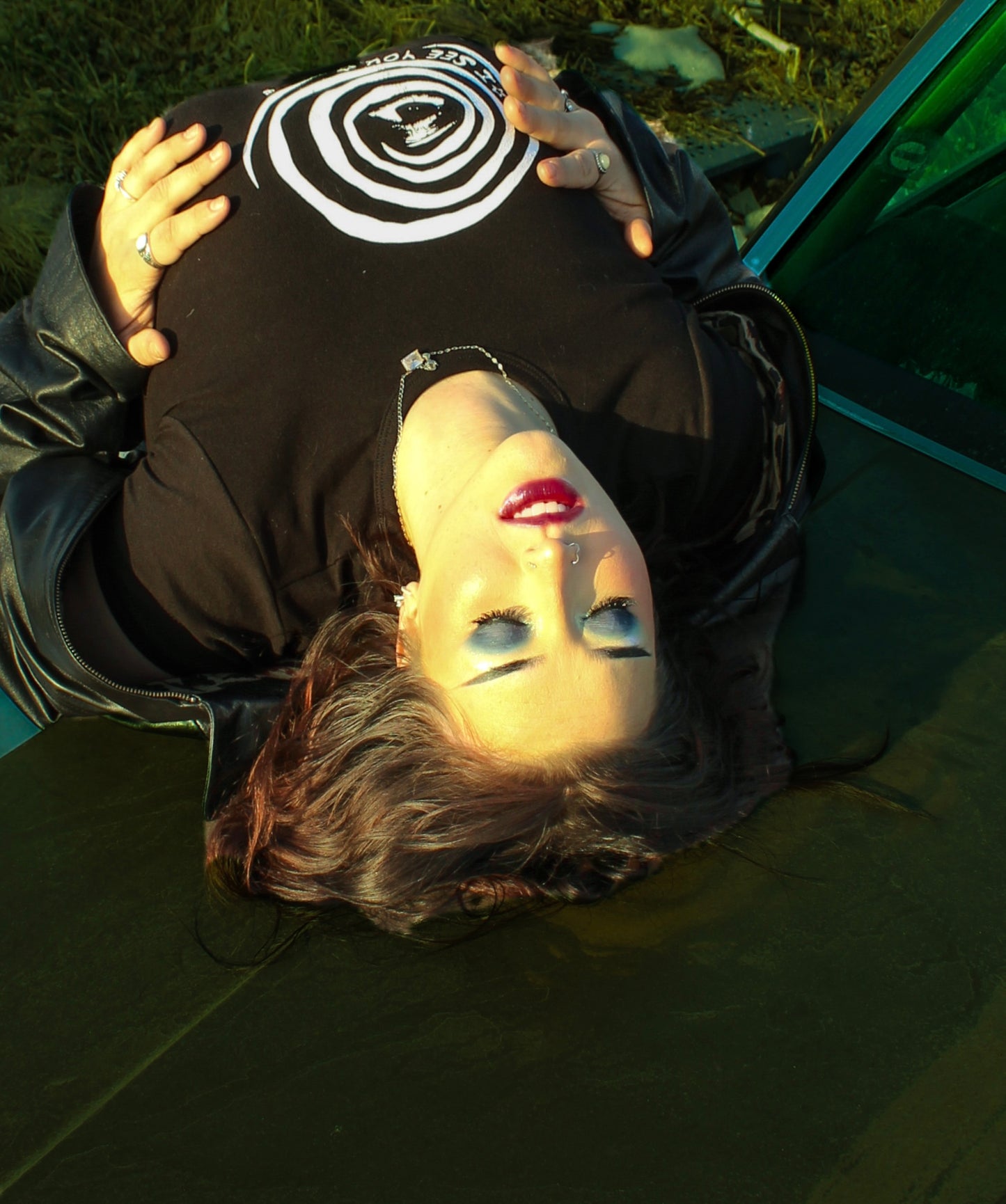 "Eye Spiral" Baby Tee