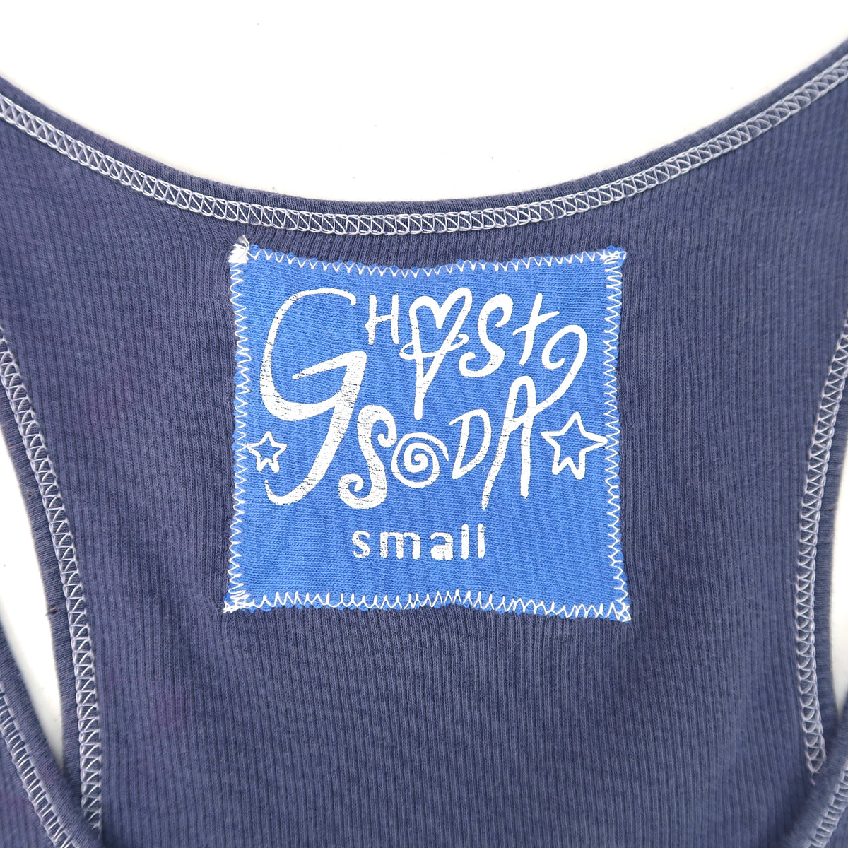 "Peacekeeper" Navy Blue Tank - Small