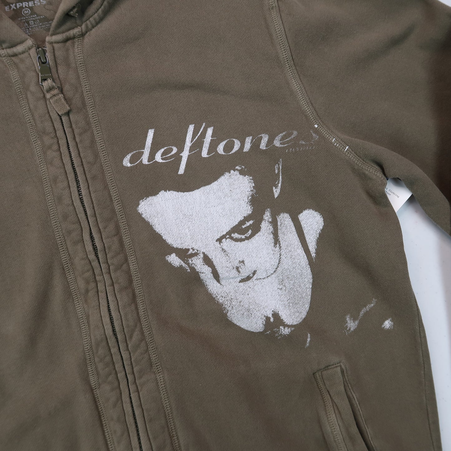 “Around the Fur" Army Green Jacket - M