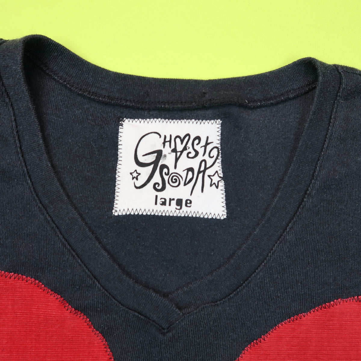1OF1 “Heartbroken” Patchwork Crop Top - Large