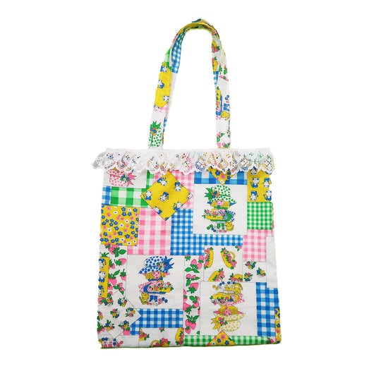 1OF1 "Gingham Girl" Tote Bag