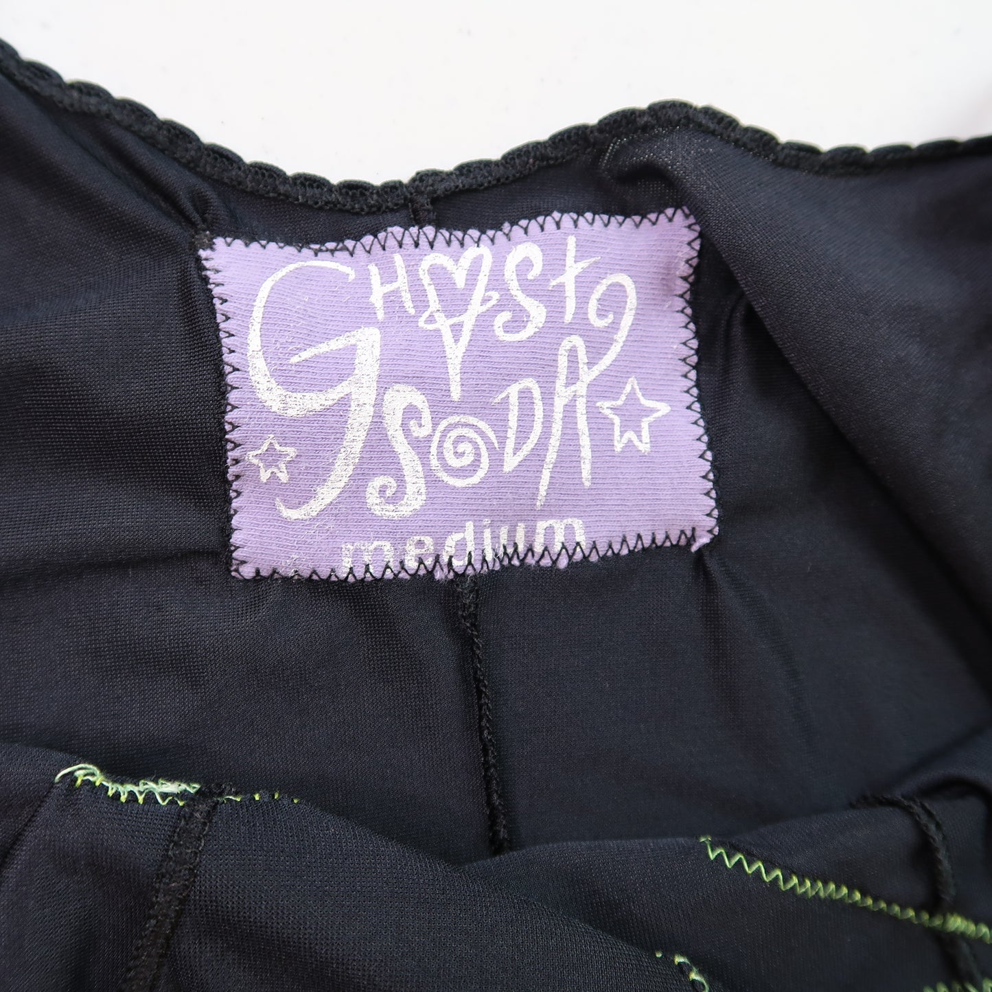 "CHEETAH STAR" Ghost Soda Patchwork Star Dress - Medium