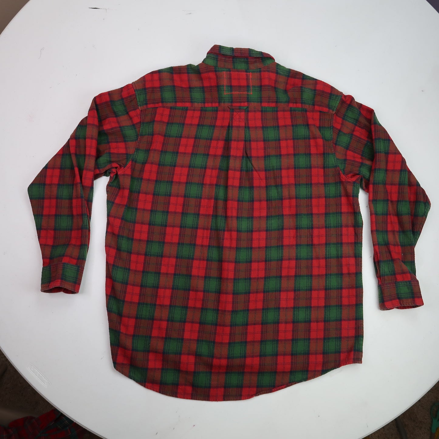 "Melted Visions" Red Flannel - 2XL