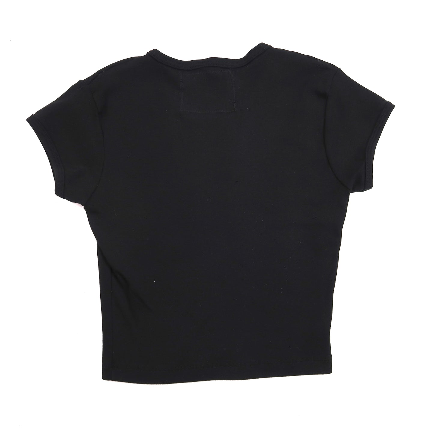 "Melted Visions" Black Baby Tee