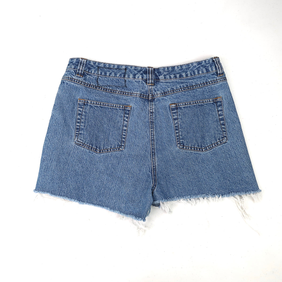 "Cobweb Club" Denim Shorts - Medium