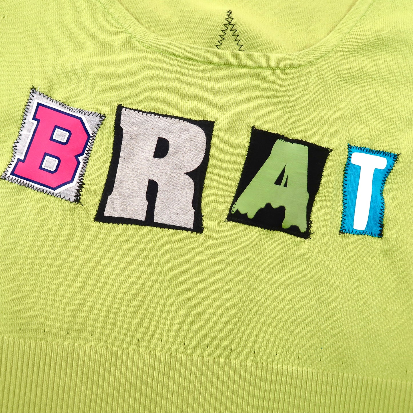 1OF1 "Brat" Green Knit Tank - Large
