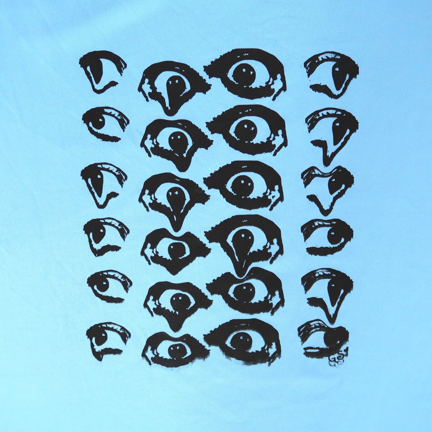 "Melted Visions" Blue Tank - 2xl