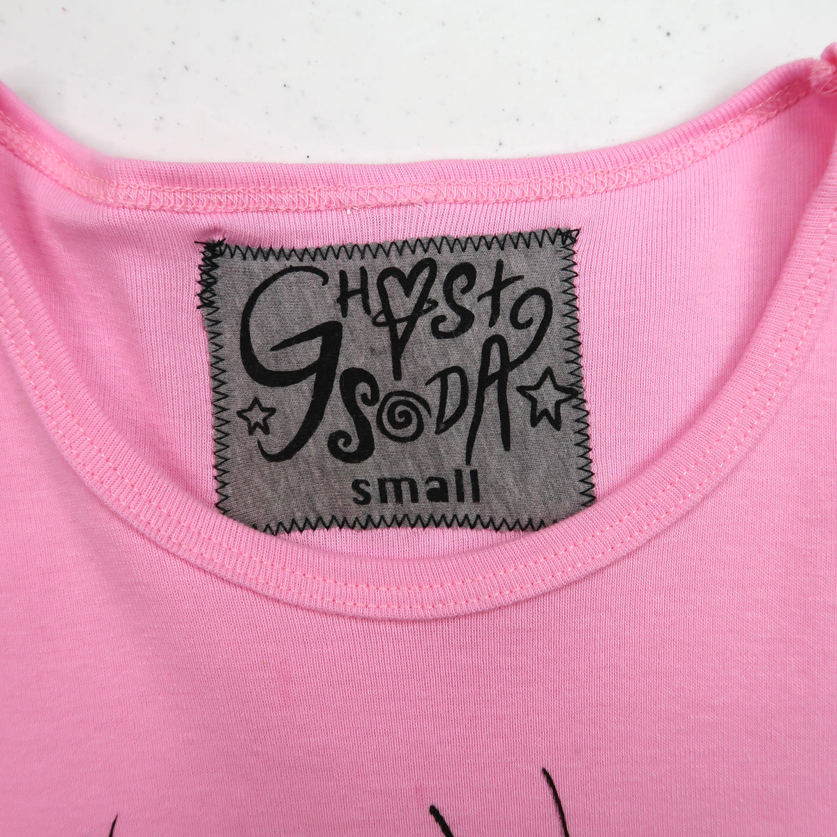 "I Love Spiders" Pink Baby Tee