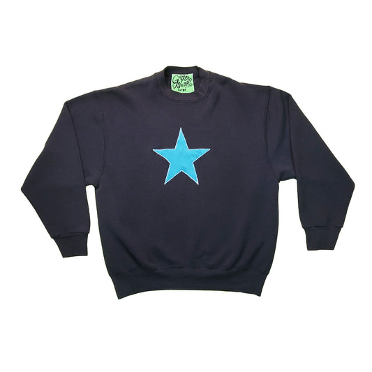 Black Star Sweatshirt - Large