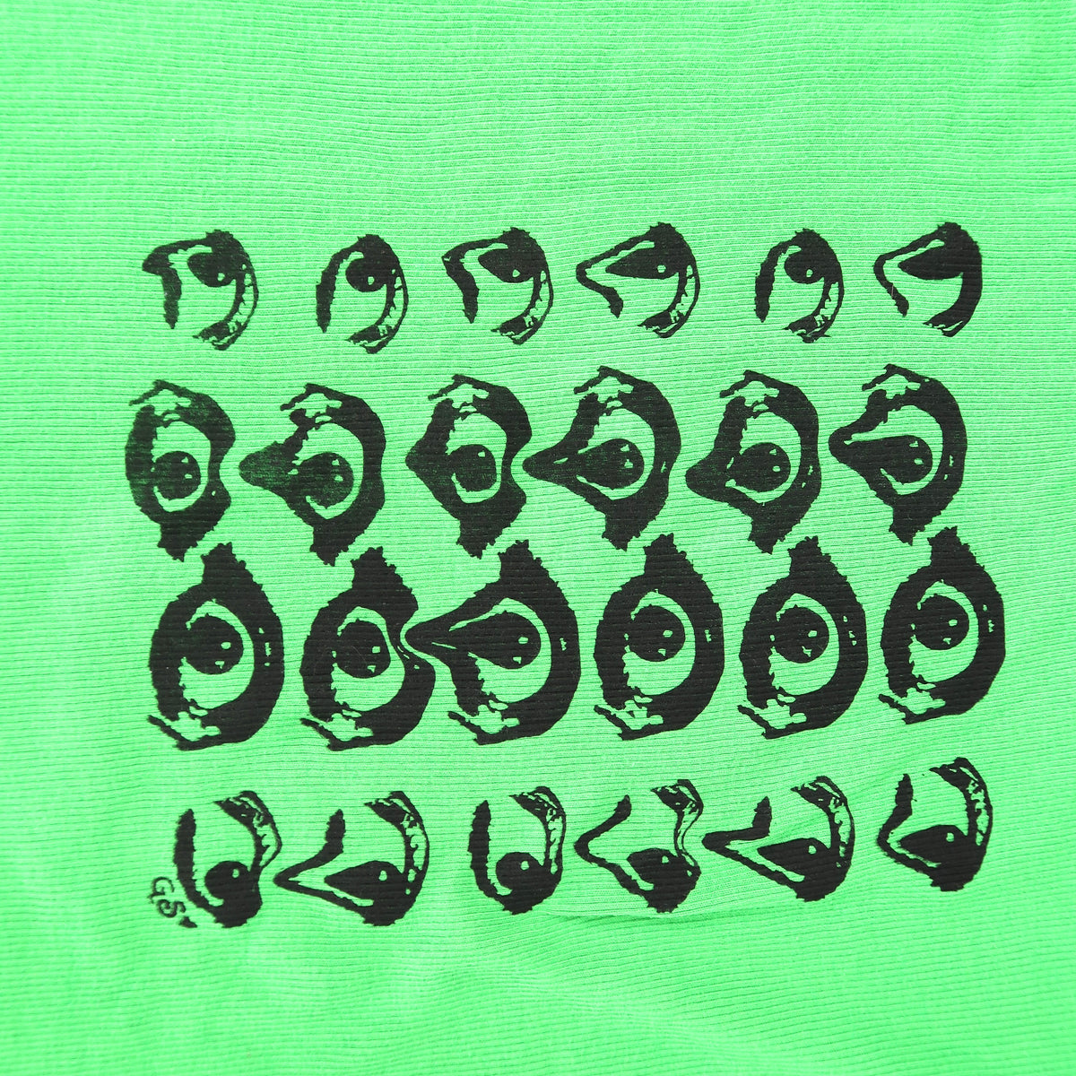 "Melted Visions" Green Tank Top - XL