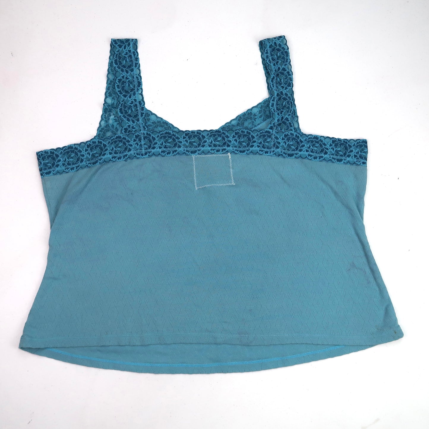 "Melted Visions" Blue Lace Tank - 3XL