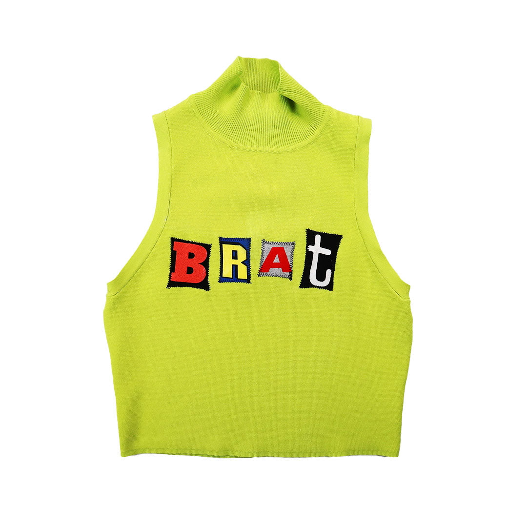 1OF1 "Brat" Chartreuse Tank - Small