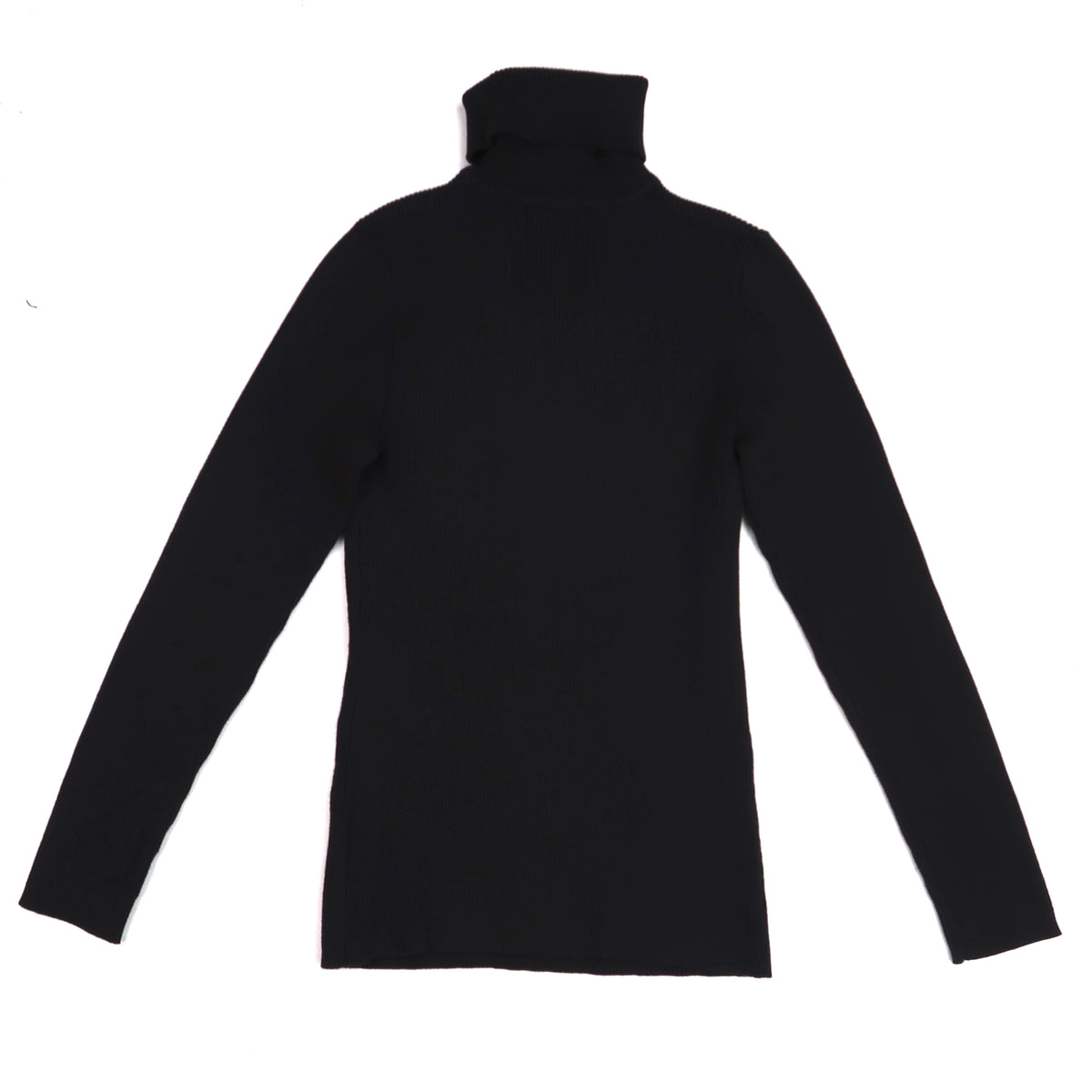 "I See All" (Eye Spiral) Black Turtleneck - Medium