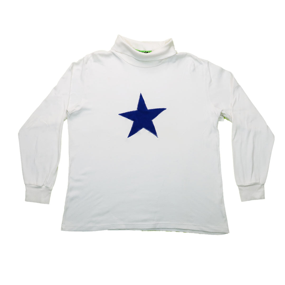 “I’M A STAR” White Turtleneck - Large